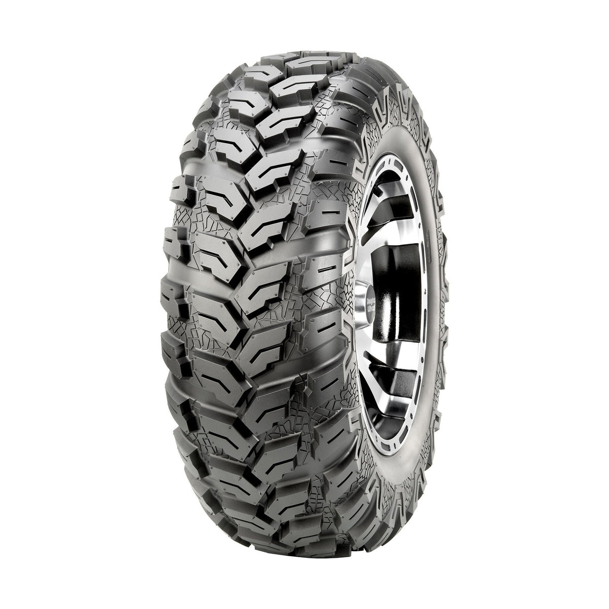 Maxxis Ceros 25x8.00R12 ATV tire with aggressive directional tread and 6PR radial construction