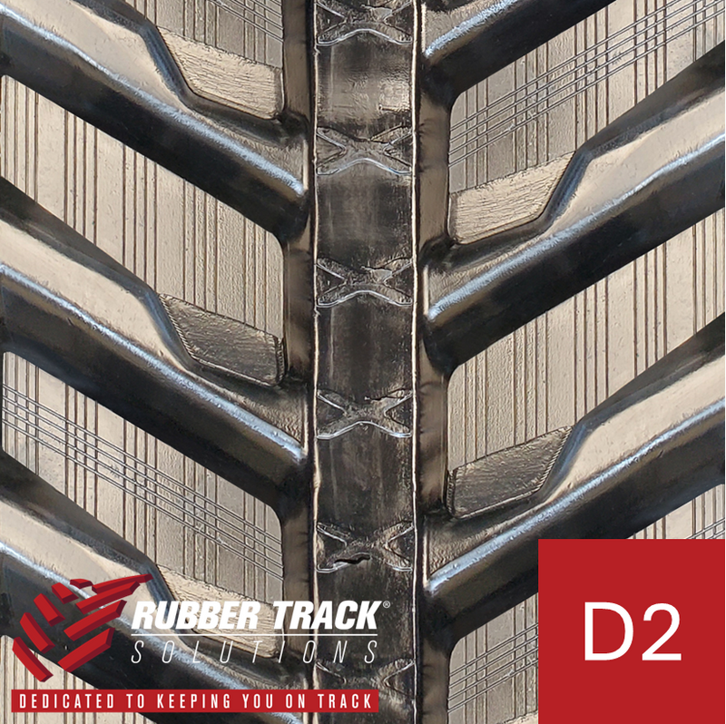 300X52.5X92 RTS Mini Excavator Track [RTS300525N92D2]