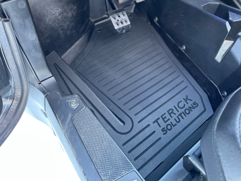 2024-2026 Polaris RZR XP/XP 4 Terick Solutions Rubber Floor Mats