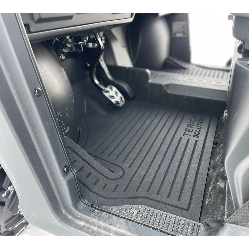 2025 CFMOTO UFORCE 800XL Terick Solutions Rubber Floor Mats