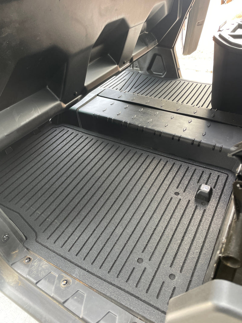 2016-2025 Can-Am Defender/Defender MAX Terick Solutions Rubber Floor Mats