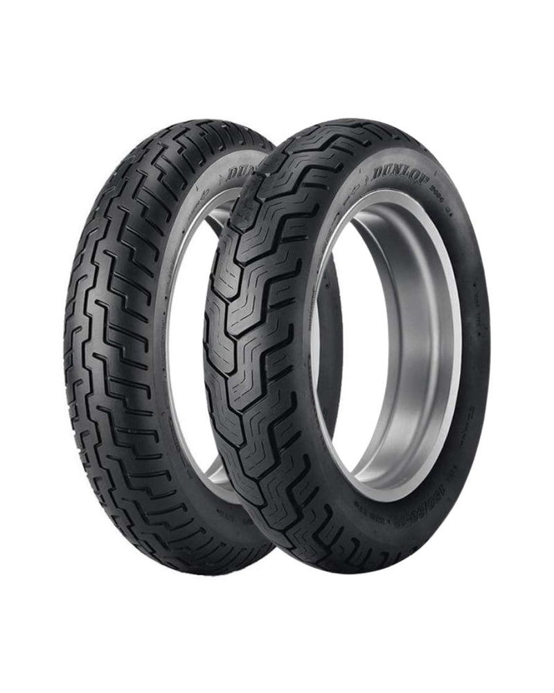 Dunlop D404 Front & Rear Tire Set 100/90-19 & 130/90-16