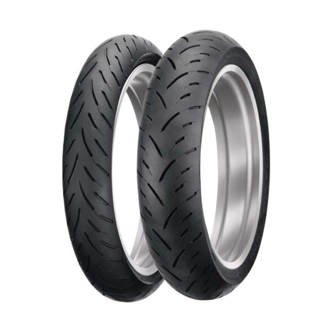 Dunlop Sportmax GPR-300 front and rear sport bike tire set with street performance tread pattern