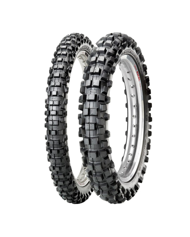 Enduro / Off-Road Tire Set | Maxxis Maxxcross IT 80/100-21 Front + 120/100-18 Rear