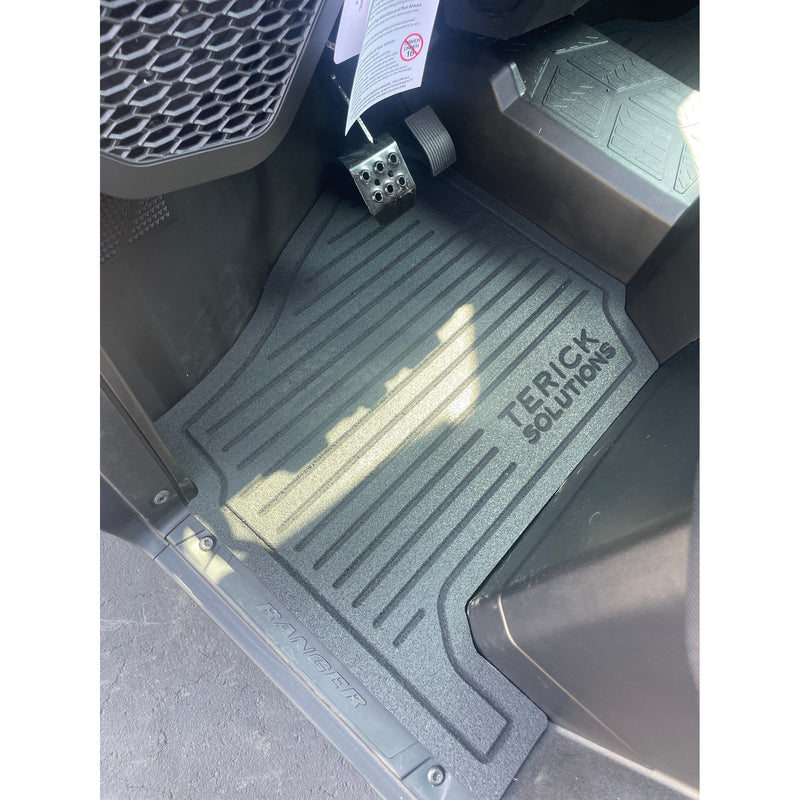 2018-2026 Polaris Ranger XP 1000 Terick Solutions Rubber Floor Mats
