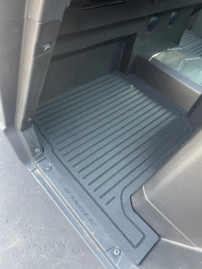 2020-2026 Polaris Ranger 1000 Base/EPS/Premium Terick Solutions Rubber Floor Mats