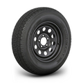 Goodyear Endurance ST205/75R14 trailer tire on 14-inch black modular steel wheel