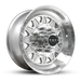 17.5x6.75 8-6.5 HDT Gloss Silver Full Machined Forged Trailer Wheel - Tires Fast