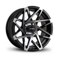 HD Golf Canyon 14x7 -14 4x101.6mm 68.2mm Satin Black/Machined Face