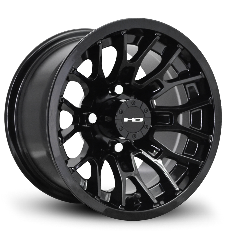HD Golf RTC 14x7 -14 4x101.6mm 68.2mm Gloss Black