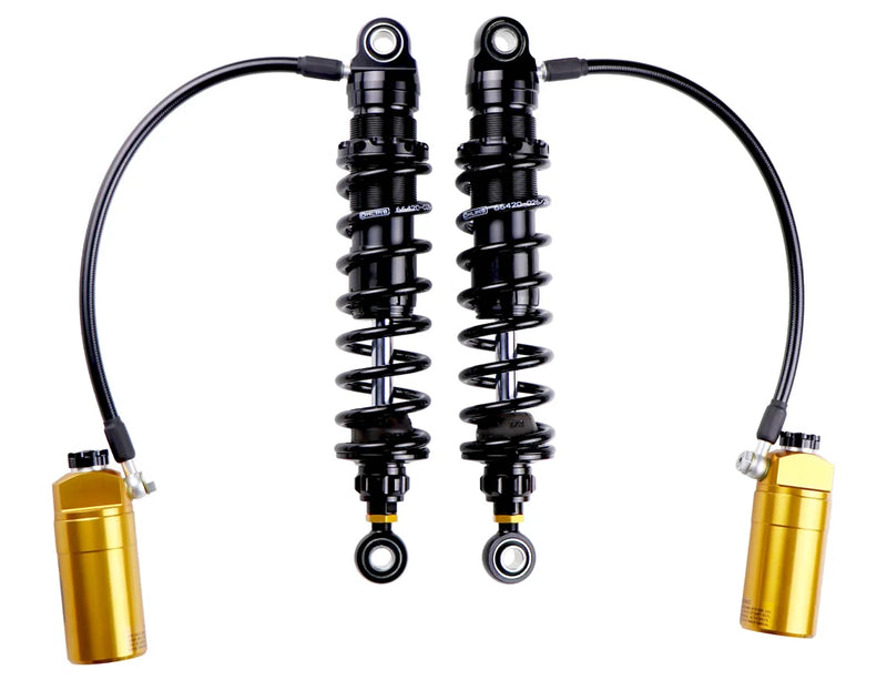 2014-2025 Harley-Davidson Touring Öhlins STX Pro Blackline 12in Shocks 150-500 lb (Pair)