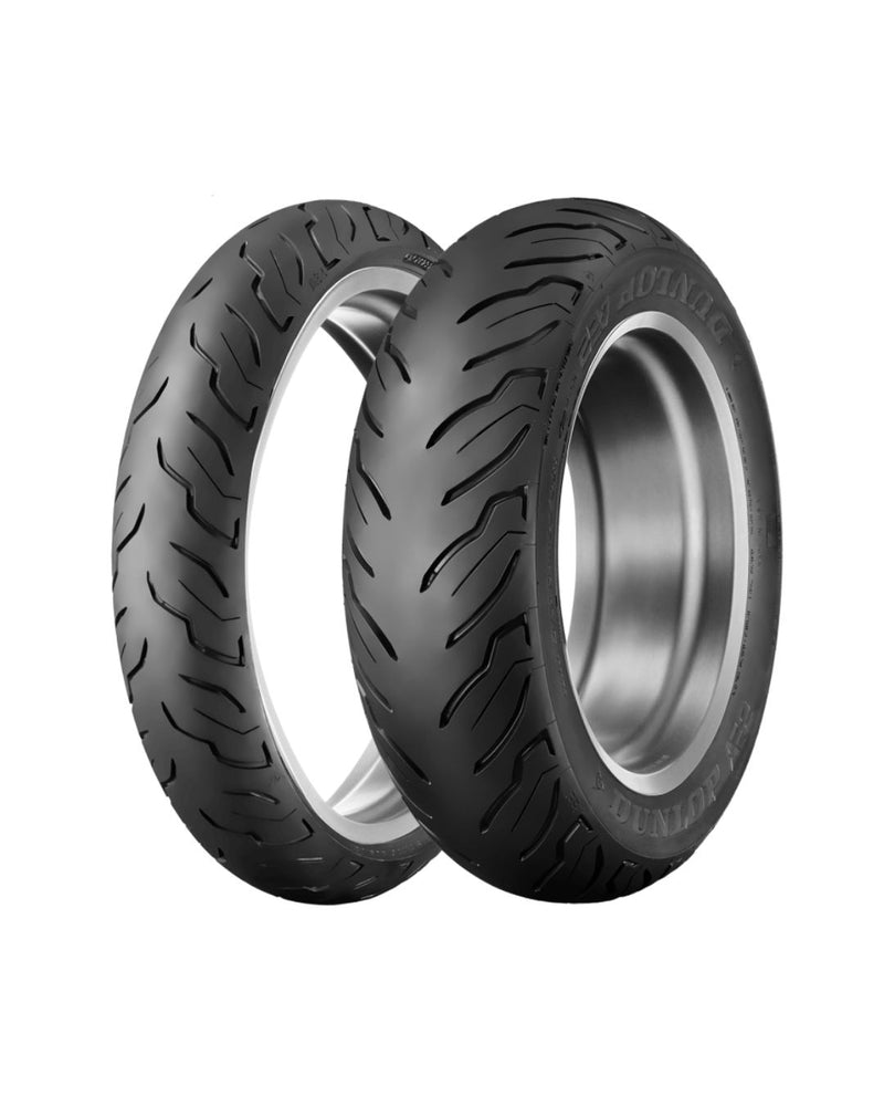Harley Road King / Electra Glide / Ultra (2009-2019) Tire Set | Dunlop AE2 130/80B17 + 180/65B16