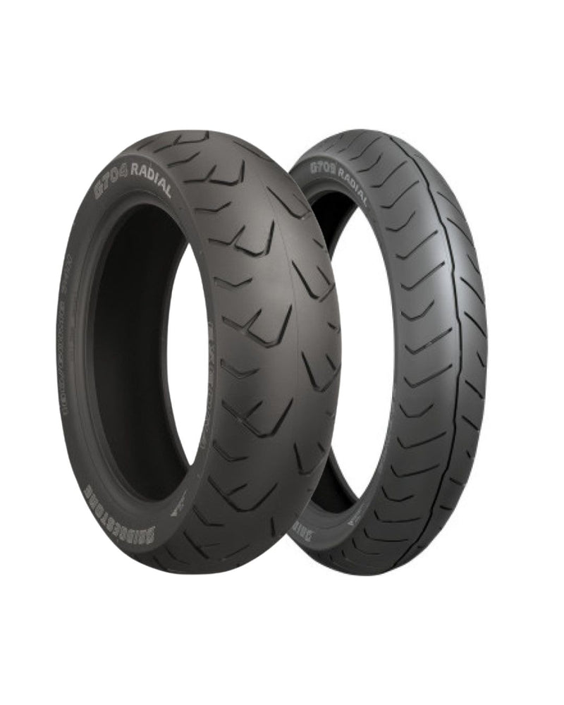 Honda Gold Wing GL1800 (2001-2017) Tire Set | Bridgestone Exedra G709 130/70R18 + G704 180/60R16