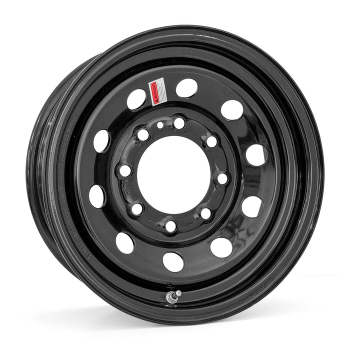 16x6 8-6.5 Black Modular Trailer Wheel - Tires Fast