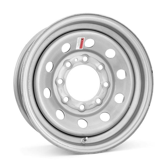 16x6 8-6.5 Silver Modular Trailer Wheel - Tires Fast