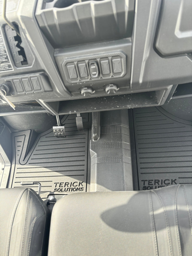 2019-2025 CFMOTO UFORCE 1000/1000 XL Terick Solutions Rubber Floor Mats