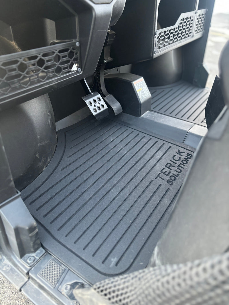 2022-2026 Polaris Ranger 570 Mid-Size Terick Solutions Rubber Floor Mats