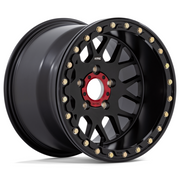 GRENADE UTV BL 14X7 4X156 S-BLK 10MM
