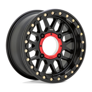 Polaris RZR XP 1000 Maxxis Carnivore wheel and tire package - KMC Grenade beadlock