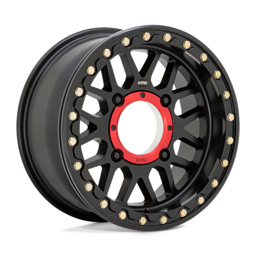 GRENADE UTV BL 15X7 4X137 S-BLK 10MM