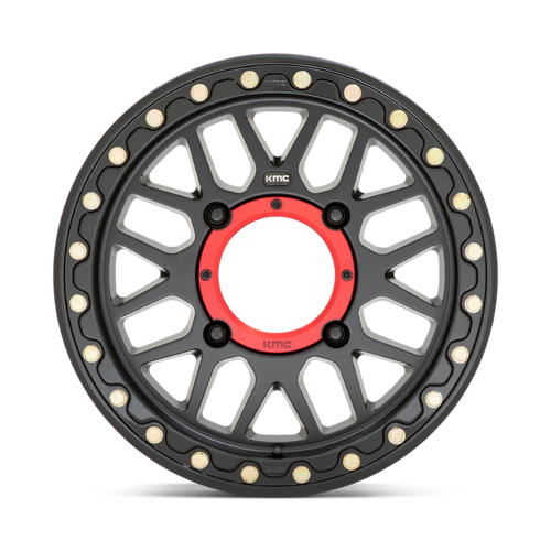 GRENADE UTV BL 15X7 4X156 S-BLK 10MM