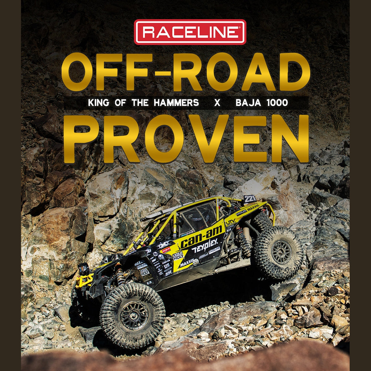 Raceline Mamba 14x7 4x110 (5+2) Black