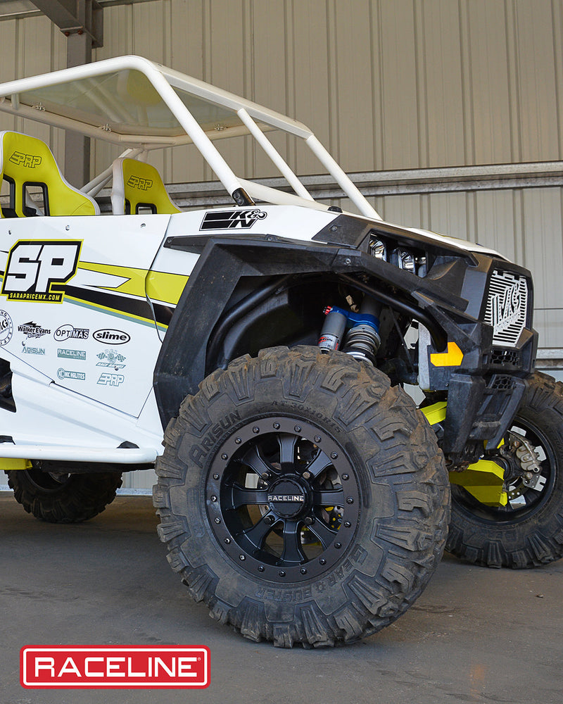 15x7 4x156 Raceline BL Mamba Black