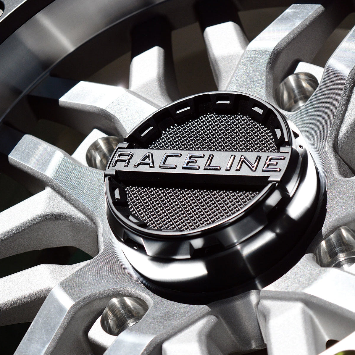 Raceline Ryno 15x7 4x156 +10mm Black Machined w/ Black Ring Beadlock