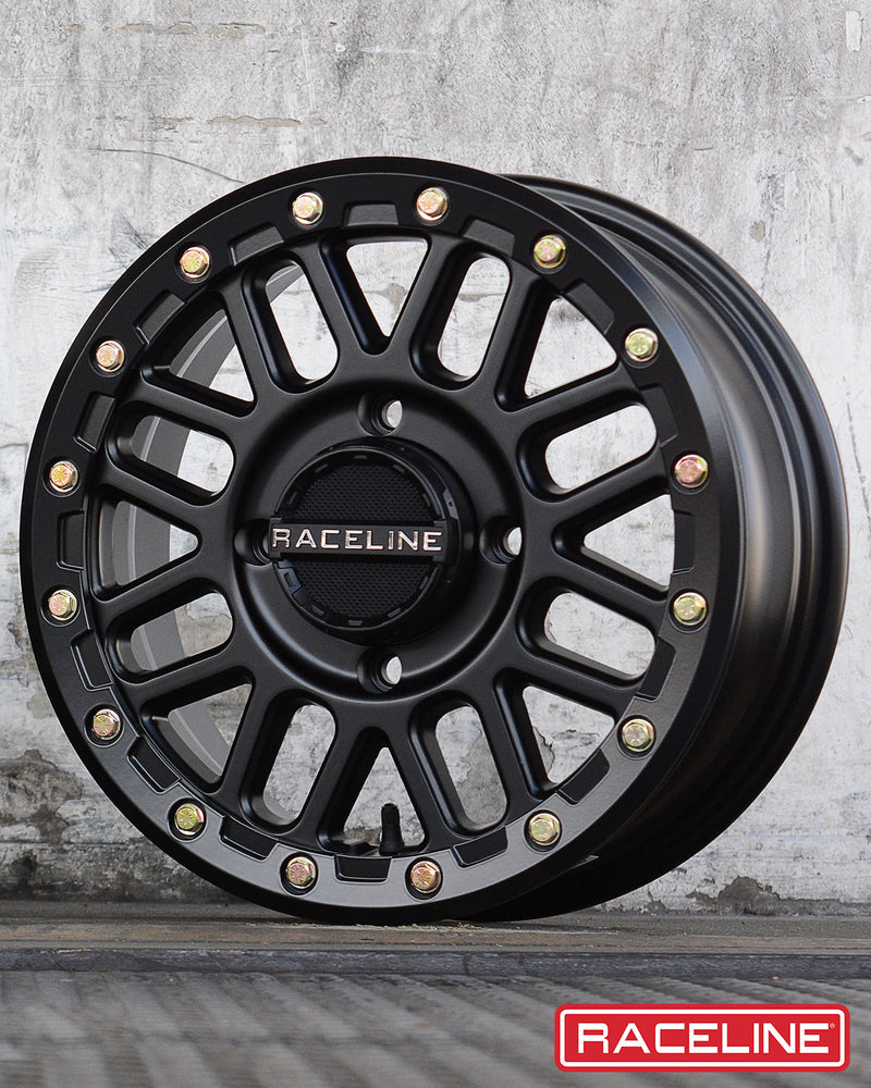 15x6 4x137 +40mm Raceline Podium Black