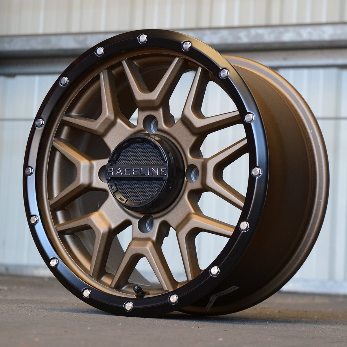 Raceline Krank 15x7 4x156 +10mm Bronze