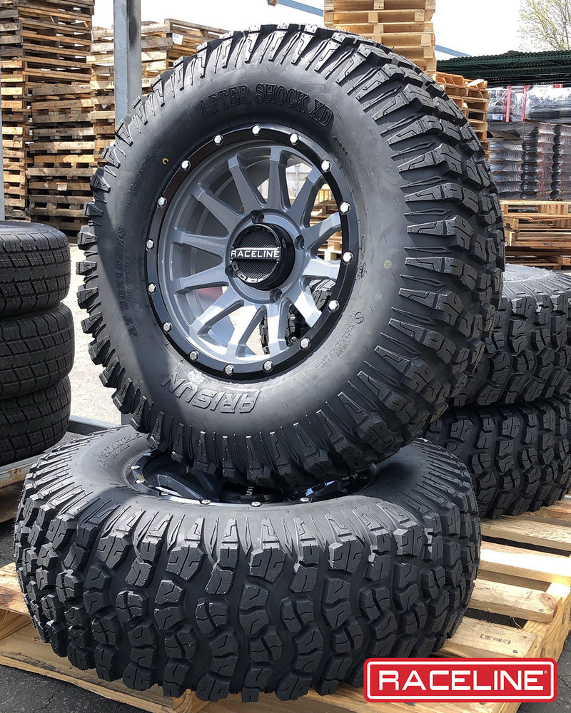 15x7 4x137 +10mm Raceline Trophy Stealth Grey