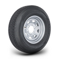 Tow-Rite ST225/75R15 galvanized spoke trailer tire and wheel assembly