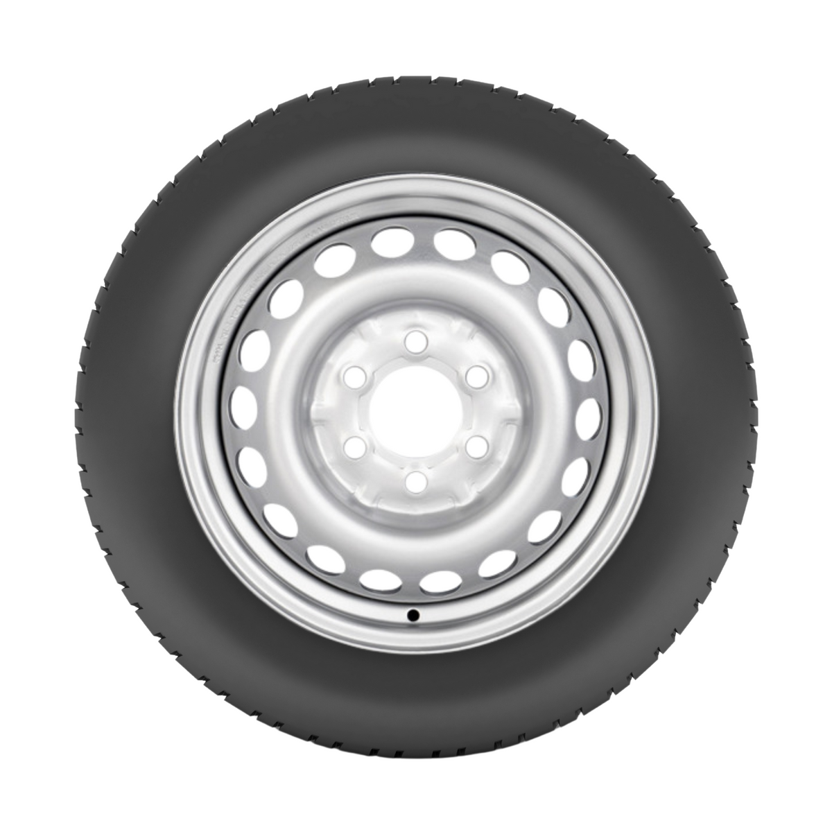 Mercedes-Benz Sprinter 2500 LT245/75R16 silver steel tire and wheel assembly, open box