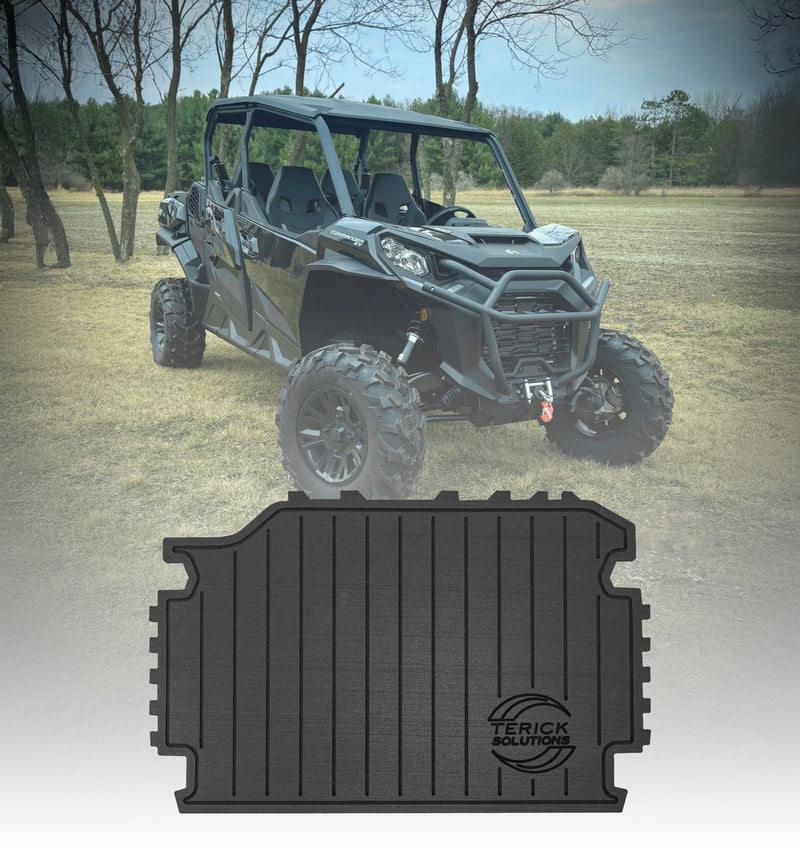 2018-2025 Can-Am Maverick Trail/Sport/Commander Terick Solutions Rubber Floor Mats