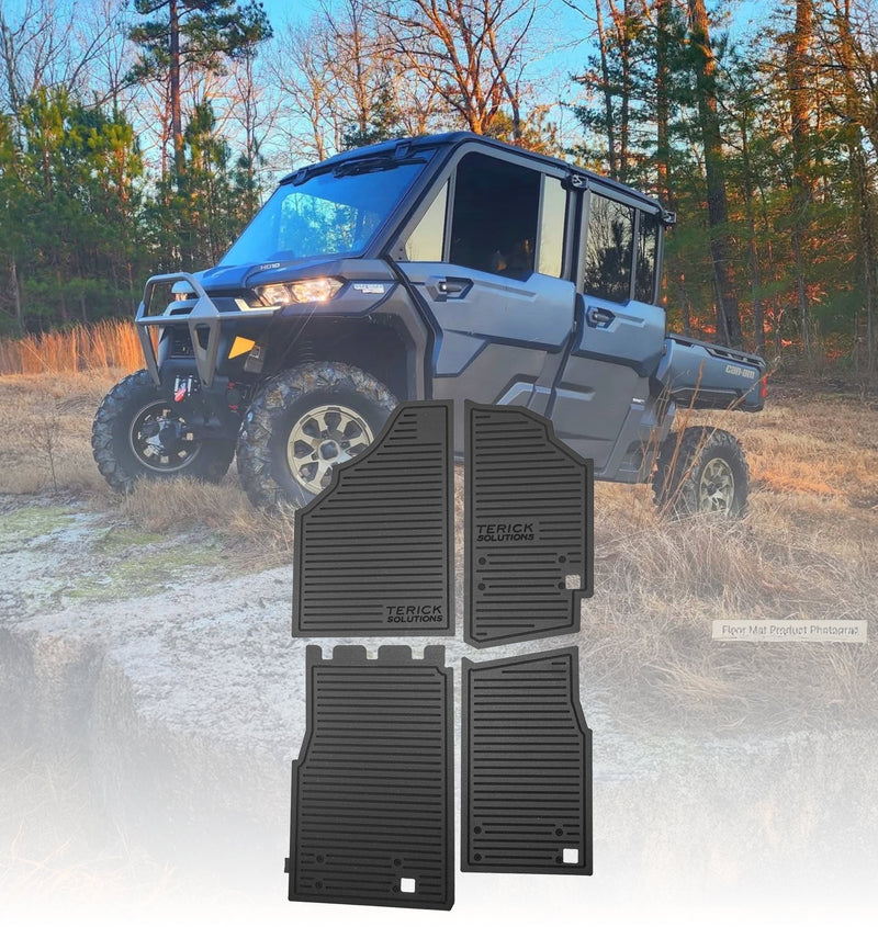 2026 Can-Am Defender HD11 Terick Solutions Rubber Floor Mats