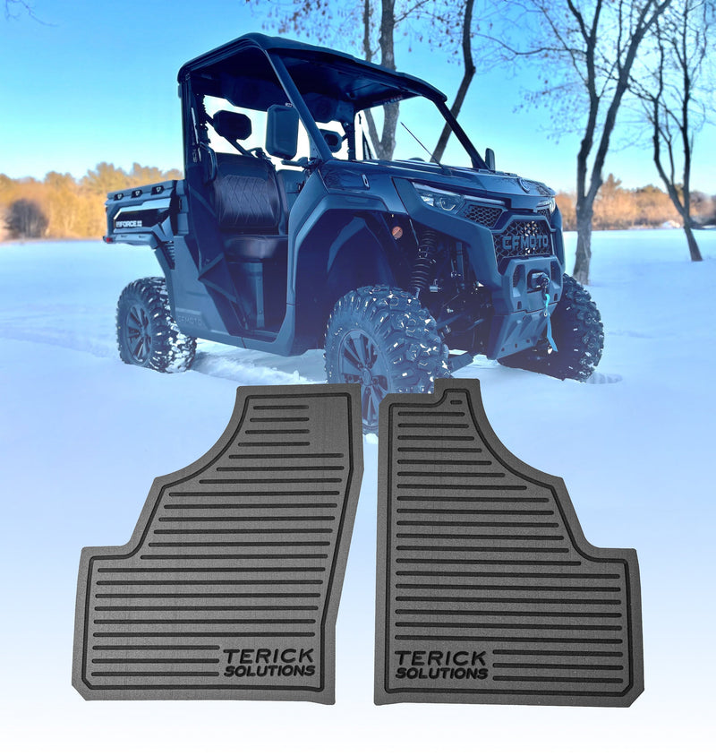 2025-2026 CFMOTO UFORCE U10 Pro Terick Solutions Rubber Floor Mats