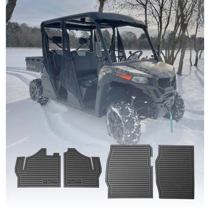 2025 CFMOTO UFORCE 800XL Terick Solutions Rubber Floor Mats