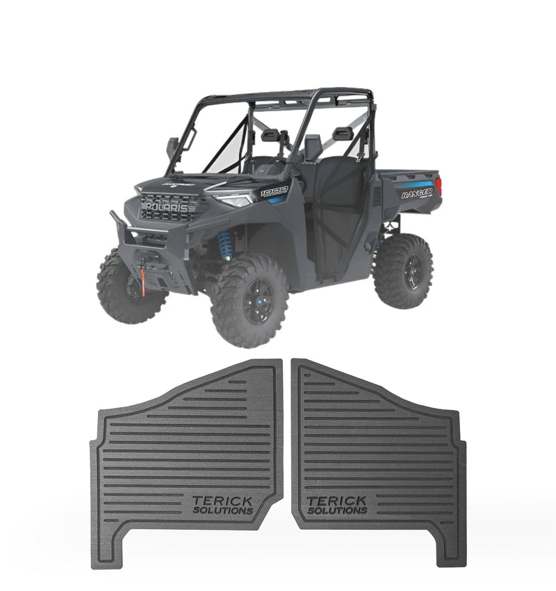 2020-2026 Polaris Ranger 1000 Base/EPS/Premium Terick Solutions Rubber Floor Mats