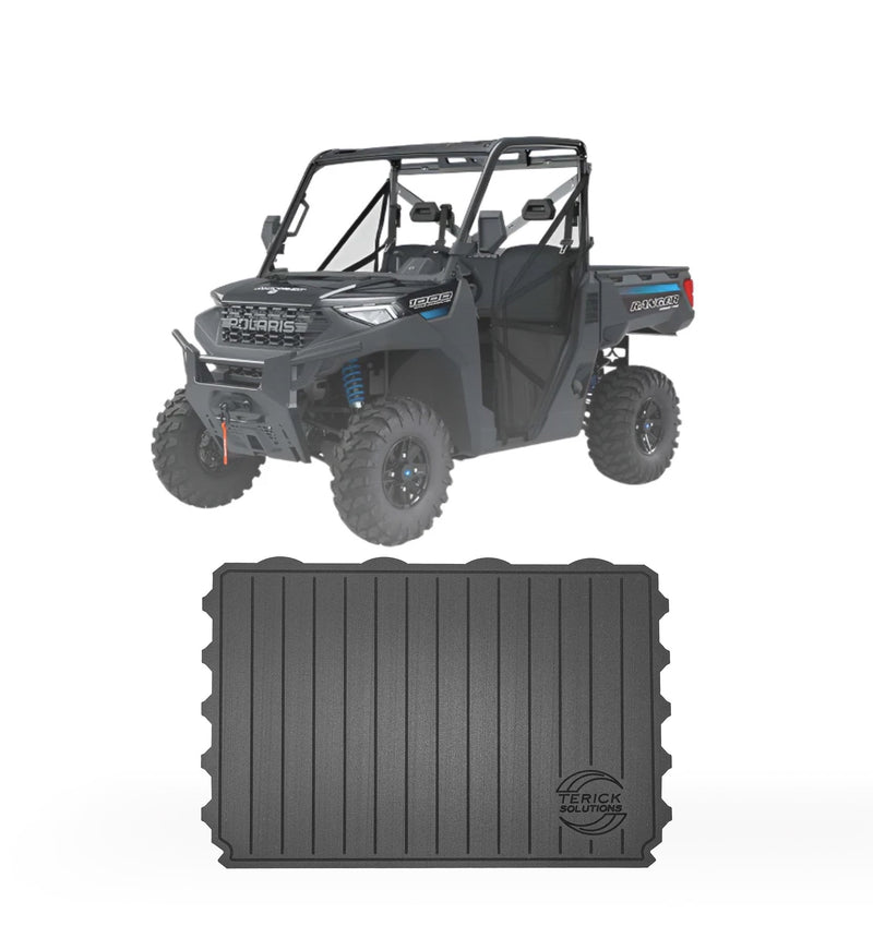 2020-2026 Polaris Ranger 1000 Base/EPS/Premium Terick Solutions Rubber Floor Mats