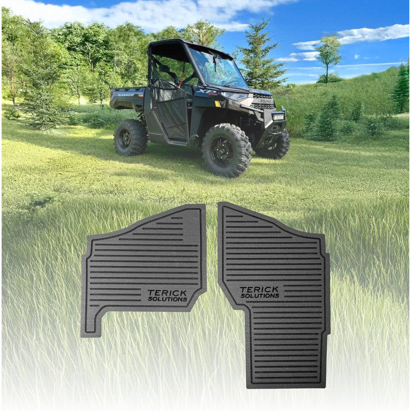 2018-2026 Polaris Ranger XP 1000 Terick Solutions Rubber Floor Mats