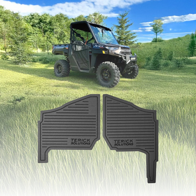 2018-2026 Polaris Ranger XP 1000 Terick Solutions Rubber Floor Mats