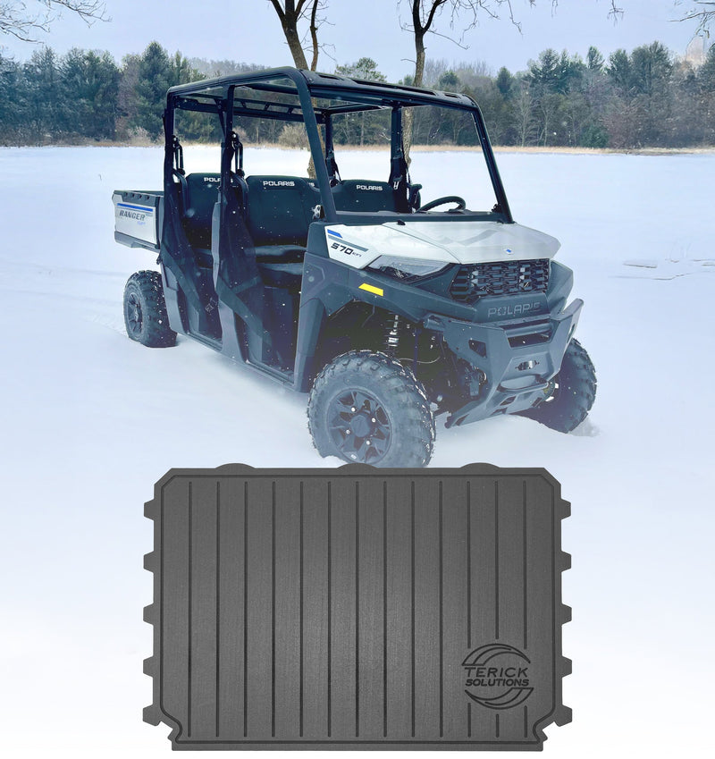 2022-2026 Polaris Ranger 570 Mid-Size Terick Solutions Rubber Floor Mats