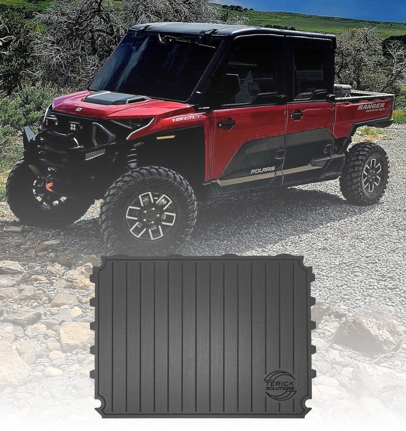 2024-2026 Polaris Ranger XD 1500 Terick Solutions Rubber Floor Mats