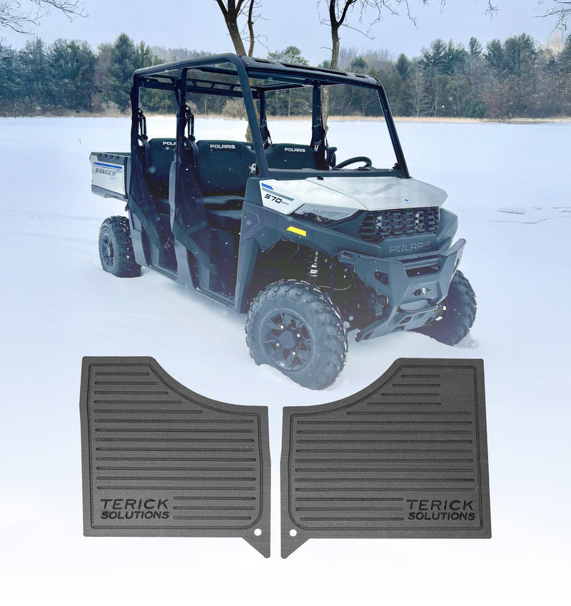 2022-2026 Polaris Ranger 570 Mid-Size Terick Solutions Rubber Floor Mats