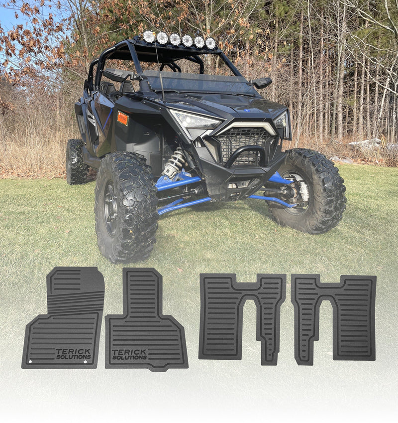 2022-2026 Polaris RZR Pro R Terick Solutions Rubber Floor Mats