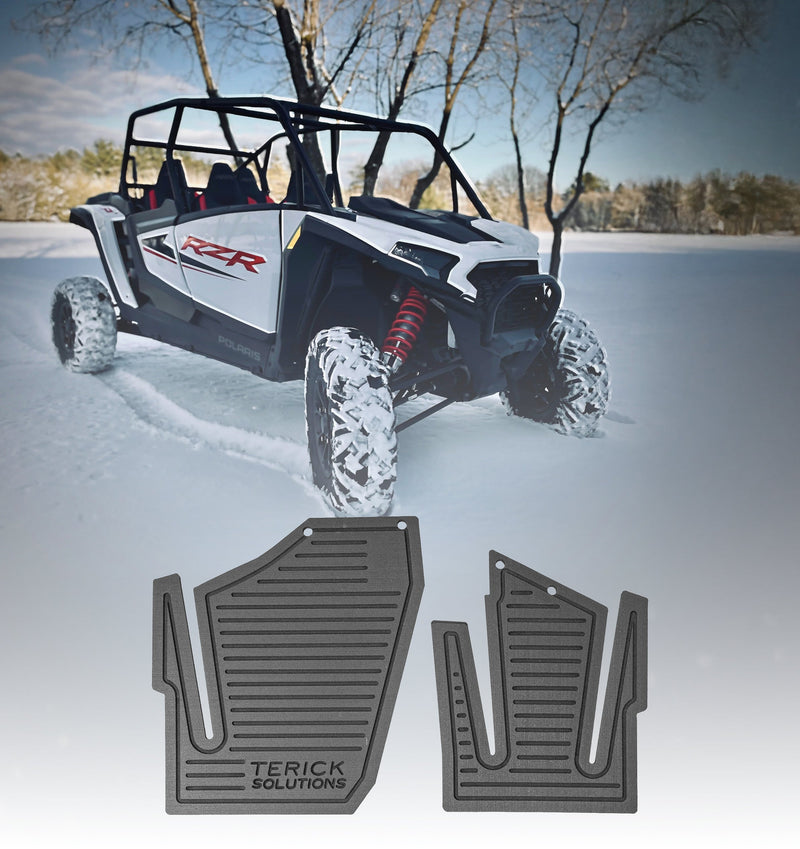 2024-2026 Polaris RZR XP/XP 4 Terick Solutions Rubber Floor Mats