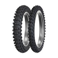 Matched front and rear Dunlop Geomax MX34 tire set for big wheel supermini bikes