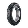 Dunlop D404 rear cruiser tire, 150/80-16 size with directional tread for wet grip