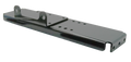 Black KFI steel winch mount plate for Polaris Ranger with pre-drilled bolt holes