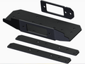 KFI black steel winch mount with 2-inch receiver hitch for Can-Am Defender